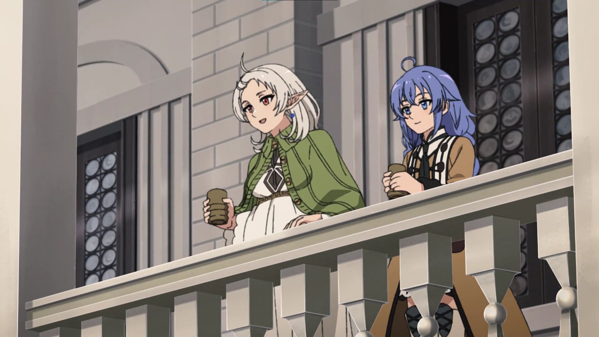 Sylphie and Roxy as seen in the Mushoku Tensei anime (Image via Studio Bind)